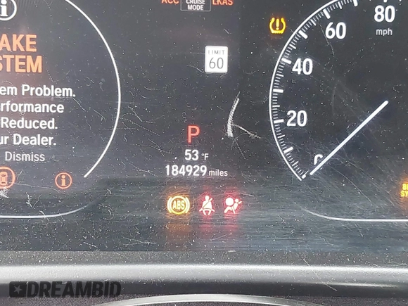 2018 Honda Accord EX-L with VIN 1HGCV1F52JA214475, listed as a IAAI auction lot 42297253 with 184,929 mi miles and . Bid and sale history available at DreamBid. Image 15.