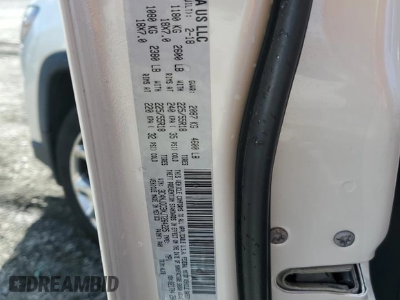 2018 Jeep Compass Limited с VIN 3C4NJDCBXJT264225, выставлен на аукционе Copart как лот 55861215 с пробегом 96 298 миль миль и Списание • Salvage title. История ставок и продаж доступна на DreamBid. Изображение 13.