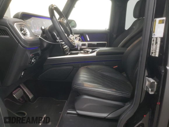 2022 Mercedes-Benz G 63 AMG with VIN W1NYC7HJ2NX444083, listed as a Copart auction lot 64764324 with 7,909 mi miles and Salvage title. Bid and sale history available at DreamBid. Image 7.