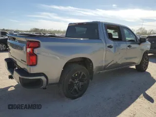 2024 Chevrolet Silverado 1500 Custom with VIN 1GCPABEK2RZ102085, listed as a Copart auction lot 49416675 with Not Provided miles and Salvage Title. Bid and sale history available at DreamBid. Image 3.
