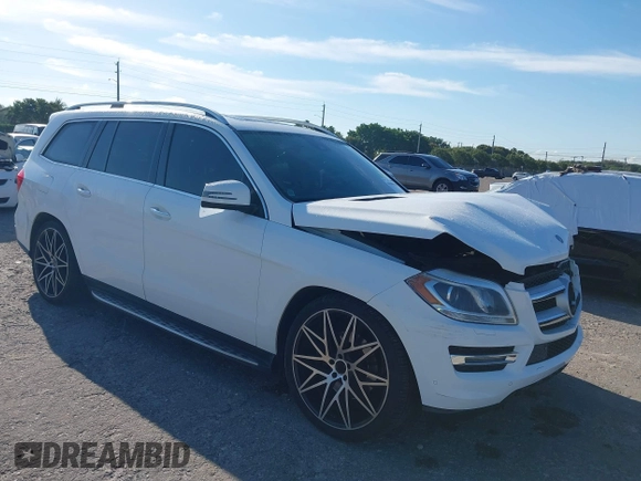 2014 Mercedes-Benz GL-Class GL 450 with VIN 4JGDF7CE1EA387056, listed as a IAAI auction lot 41899945 with 126,842 mi miles. Bid and sale history available at carsss.com. Image 1.