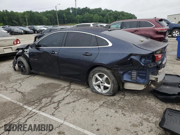 2016 Chevrolet Malibu LS z VIN 1G1ZB5ST2GF301049, wystawiony jako Copart lot #57834155 z przebiegiem Nie podano mil oraz Nie do naprawy. Historia ofert i sprzedaży dostępna na DreamBid. Obrazek 2.