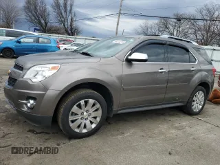 2010 Chevrolet Equinox LTZ with VIN 2CNFLGEY2A6336276, listed as a Copart auction lot 46518215 with 57,413 mi miles and Salvage Title. Bid and sale history available at DreamBid. Image 1.
