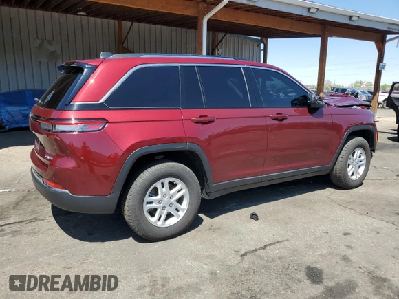 2023 Jeep Grand Cherokee Laredo with VIN 1C4RJHAG9PC514520, listed as a Copart auction lot 55630505 with 31,057 mi miles and Salvage title. Bid and sale history available at DreamBid. Image 3.