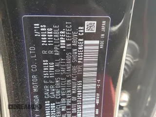 2018 Honda Clarity Plug-In Hybrid Touring with VIN JHMZC5F37JC007555, listed as a Copart auction lot 51919015 with 88,766 mi miles and Salvage Title. Bid and sale history available at carsss.com. Image 15.