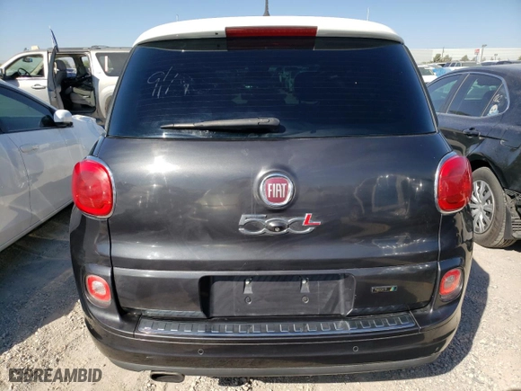 2014 FIAT 500L Easy with VIN ZFBCFABH8EZ003335, listed as a Copart auction lot 72079684 with 85,084 mi miles and Salvage Title. Bid and sale history available at carsss.com. Image 6.