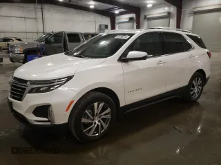 2022 Chevrolet Equinox Premier z VIN 3GNAXXEV9NS165775, wystawiony jako Copart lot #68760514 z przebiegiem 29 239 mil mil oraz Szkoda całkowita • Salvage title. Historia ofert i sprzedaży dostępna na DreamBid. Obrazek 1.
