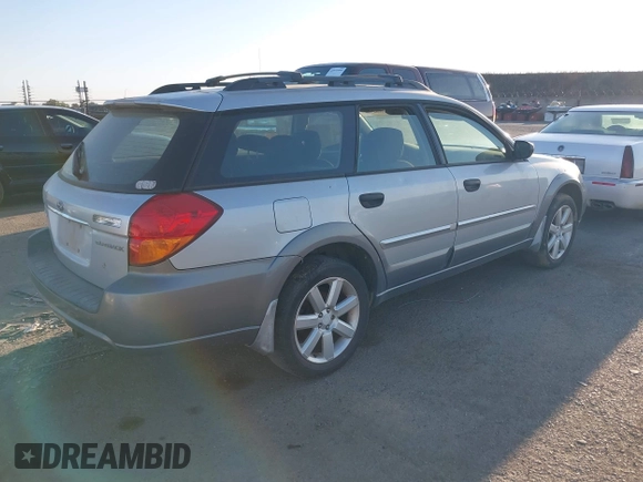 2006 Subaru Legacy Outback with VIN 4S4BP61C467331725, listed as a IAAI auction lot 42690682 with 239,299 mi miles and . Bid and sale history available at DreamBid. Image 4.
