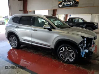2023 Hyundai Santa Fe Hybrid SEL Premium with VIN 5NMS3DA13PH022728, listed as a Copart auction lot 71202204 with 15,531 mi miles and Salvage Title. Bid and sale history available at carsss.com. Image 4.