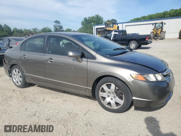 2008 Honda Civic LX z VIN 2HGFA16598H341387, wystawiony jako Copart lot #56383025 z przebiegiem 193 907 mil mil oraz Szkoda całkowita • Salvage title. Historia ofert i sprzedaży dostępna na DreamBid. Obrazek 4.