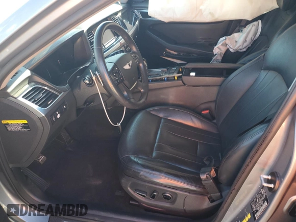 2015 Hyundai Genesis 3.8L with VIN KMHGN4JE0FU084609, listed as a Copart auction lot 42638375 with 87,119 mi miles and Salvage Title. Bid and sale history available at DreamBid. Image 7.