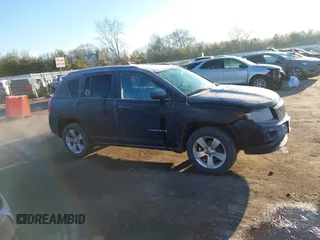 2012 Jeep Compass Latitude with VIN 1C4NJDEB5CD697957, listed as a IAAI auction lot 41807133 with 105,873 mi miles. Bid and sale history available at carsss.com. Image 13.