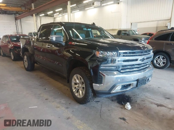 2020 Chevrolet Silverado 1500 LTZ with VIN 3GCUYGED7LG210027, listed as a IAAI auction lot 41403847 with 53,605 mi miles and . Bid and sale history available at DreamBid. Image 1.