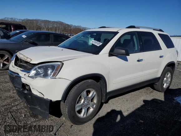2011 GMC Acadia SLE with VIN 1GKKVPED0BJ371157, listed as a Copart auction lot 43169185 with 170,904 mi miles and Clean Title. Bid and sale history available at carsss.com. Image 1.