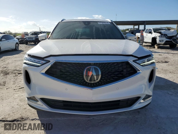 2024 Acura MDX Advance with VIN 5J8YE1H89RL000113, listed as a Copart auction lot 87325524 with 11,533 mi miles and Salvage title. Bid and sale history available at DreamBid. Image 5.