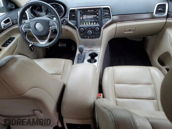 2016 Jeep Grand Cherokee Limited with VIN 1C4RJFBM6GC453166, listed as a Copart auction lot 61264065 with 153,002 mi miles and Salvage title. Bid and sale history available at DreamBid. Image 8.