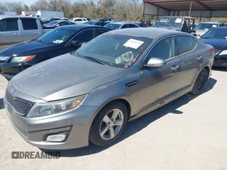 2015 Kia Optima LX z VIN 5XXGM4A70FG463799, wystawiony jako IAAI lot #41815630 z przebiegiem 175 637 mil mil oraz . Historia ofert i sprzedaży dostępna na DreamBid. Obrazek 2.
