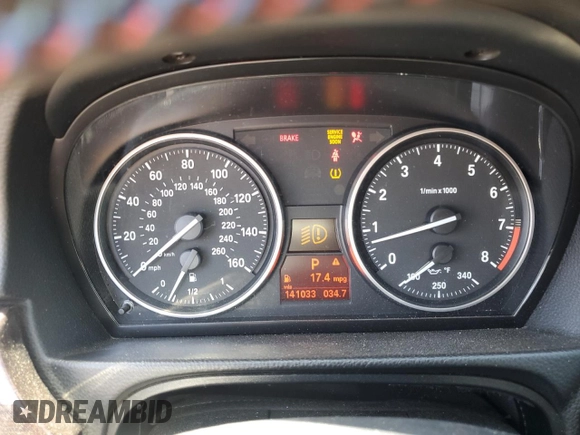 2011 BMW 3 Series 335i с VIN WBAKG7C5XBE598010, выставлен на аукционе Copart как лот 58190265 с пробегом 141 033 миль миль и Списание • Salvage title. История ставок и продаж доступна на DreamBid. Изображение 9.