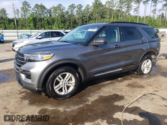 2023 Ford Explorer XLT with VIN 1FMSK7DH9PGB45255, listed as a Copart auction lot 57446875 with 11,782 mi miles and Salvage title. Bid and sale history available at DreamBid. Image 1.