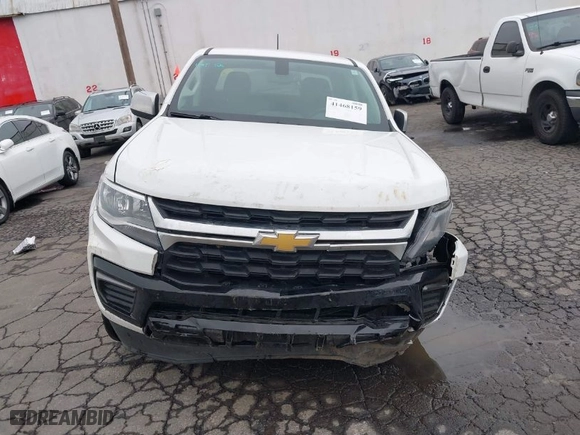 2022 Chevrolet Colorado 2WD LT with VIN 1GCGSCENXN1266397, listed as a IAAI auction lot 41468159 with 52,658 mi miles. Bid and sale history available at carsss.com. Image 13.