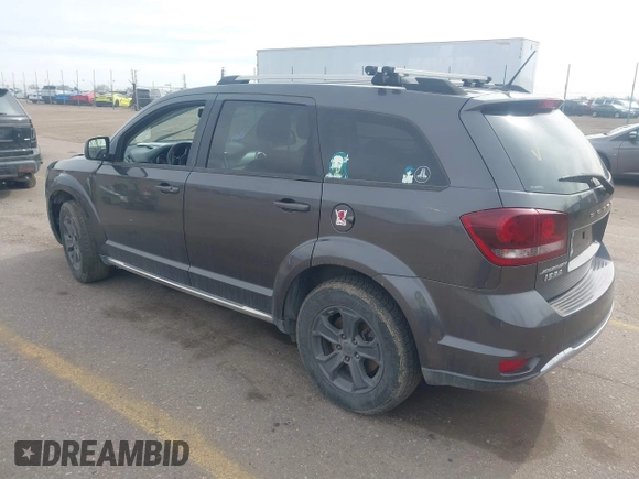 2017 Dodge Journey Crossroad Plus with VIN 3C4PDCGG1HT613928, listed as a IAAI auction lot 41855243 with 134,068 mi miles and . Bid and sale history available at DreamBid. Image 3.