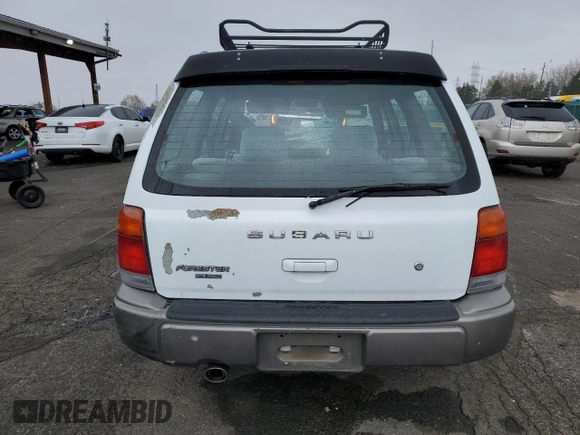 1999 Subaru Forester S with VIN JF1SF6559XG720726, listed as a Copart auction lot 51838885 with 278,604 mi miles and Salvage Title. Bid and sale history available at carsss.com. Image 6.