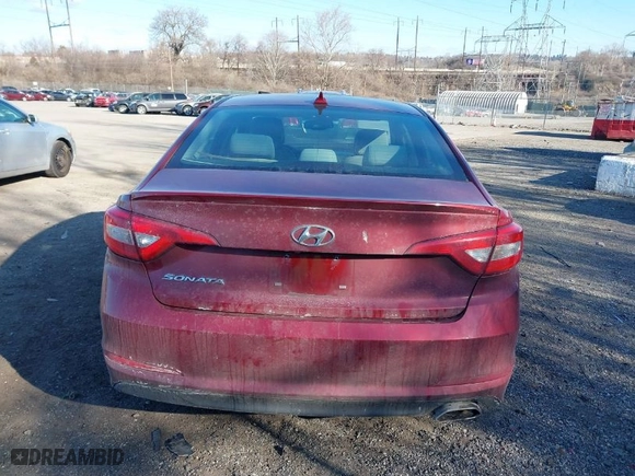 2016 Hyundai Sonata 2.4L SE with VIN 5NPE24AF0GH275987, listed as a IAAI auction lot 41346674 with NaN miles. Bid and sale history available at carsss.com. Image 16.
