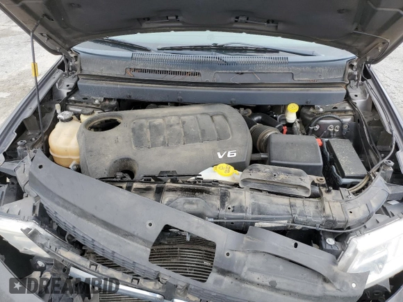 2017 Dodge Journey SXT with VIN 3C4PDCBG7HT510231, listed as a Copart auction lot 56735015 with 168,312 mi miles and Salvage title. Bid and sale history available at DreamBid. Image 12.