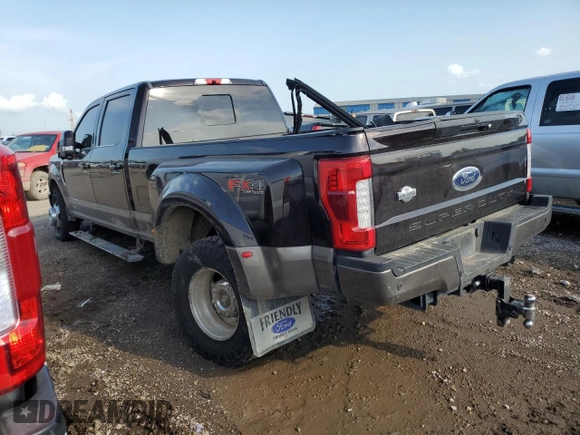 2019 Ford F-350 XL with VIN 1FT8W3DT3KEC29866, listed as a Copart auction lot 53613125 with 95,237 mi miles and Salvage title. Bid and sale history available at DreamBid. Image 2.