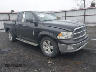 2011 Ram 1500 ST with VIN 1D7RV1GT7BS639665, listed as a IAAI auction lot 41603777 with 161,648 mi miles. Bid and sale history available at carsss.com. Image 1.