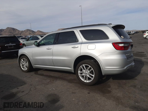 2024 Dodge Durango GT Plus with VIN 1C4RDJDG9RC250776, listed as a Copart auction lot 51966175 with 8,104 mi miles and Salvage title. Bid and sale history available at DreamBid. Image 2.