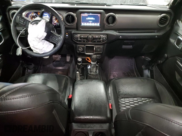 2022 Jeep Wrangler Unlimited Sport with VIN 1C4HJXDG4NW206622, listed as a Copart auction lot 87664525 with 62,240 mi miles and Salvage Title. Bid and sale history available at DreamBid. Image 8.