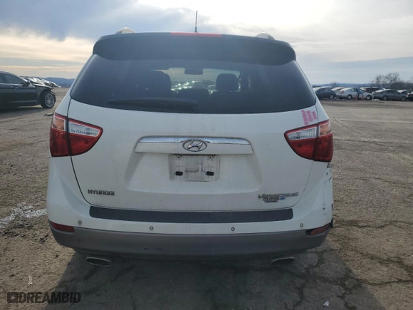 2010 Hyundai Veracruz GLS with VIN KM8NU4CC9AU103785, listed as a Copart auction lot 45931955 with 192,268 mi miles and Salvage Title. Bid and sale history available at carsss.com. Image 6.