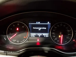 2017 Audi A4 Premium with VIN WAUGNAF42HN058932, listed as a Copart auction lot 44778245 with 124,281 mi miles and Salvage Title. Bid and sale history available at carsss.com. Image 9.