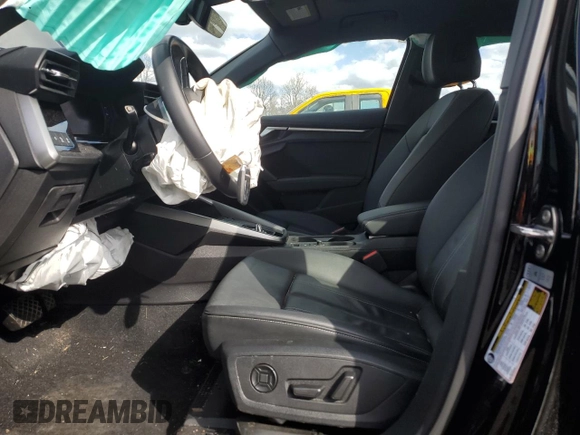 2022 Audi A3 Premium Plus z VIN WAUHUDGY5NA092795, wystawiony jako Copart lot #49279285 z przebiegiem 33 538 mil mil oraz Szkoda całkowita • Salvage title. Historia ofert i sprzedaży dostępna na DreamBid. Obrazek 7.