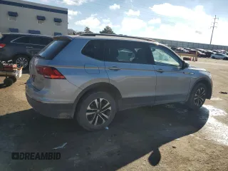 2023 Volkswagen Tiguan S with VIN 3VVFB7AX8PM072064, listed as a Copart auction lot 87967065 with 16,812 mi miles and Salvage title. Bid and sale history available at DreamBid. Image 3.