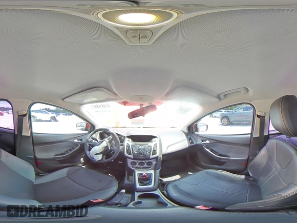 2012 Ford Focus SE with VIN 1FAHP3F23CL340891, listed as a Copart auction lot 61818875 with 181,246 mi miles and Salvage title. Bid and sale history available at DreamBid. Image 14.