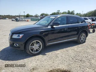 2013 Audi Q5 Premium Plus with VIN WA1LFAFP1DA010052, listed as a Copart auction lot 56841185 with 121,791 mi miles and Salvage title. Bid and sale history available at DreamBid. Image 1.