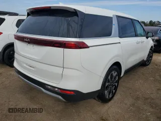 2024 Kia Carnival EX with VIN KNDNC5H37R6391862, listed as a Copart auction lot 74971224 with 5,404 mi miles and Salvage Title. Bid and sale history available at carsss.com. Image 3.