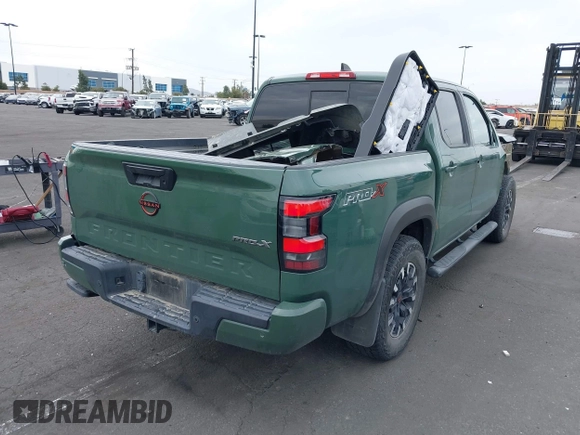 2022 Nissan Frontier SV with VIN 1N6ED1EJ9NN644248, listed as a IAAI auction lot 41731769 with 63,727 mi miles and . Bid and sale history available at DreamBid. Image 4.