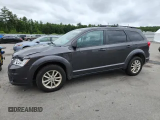 2015 Dodge Journey SXT with VIN 3C4PDDBG6FT730673, listed as a Copart auction lot 60619775 with 132,420 mi miles and Salvage title. Bid and sale history available at DreamBid. Image 1.