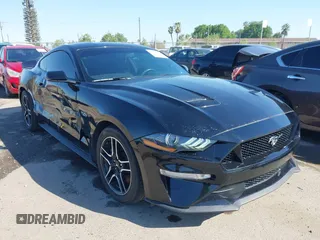 2019 Ford Mustang GT with VIN 1FA6P8CF5K5181483, listed as a IAAI auction lot 42012641 with 23,317 mi miles. Bid and sale history available at carsss.com. Image 1.