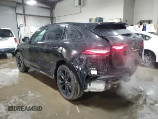2024 Jaguar F-Pace R-Dynamic S with VIN SADCT2FU0RA722896, listed as a Copart auction lot 42986455 with 9,589 mi miles and Salvage Title. Bid and sale history available at DreamBid. Image 2.