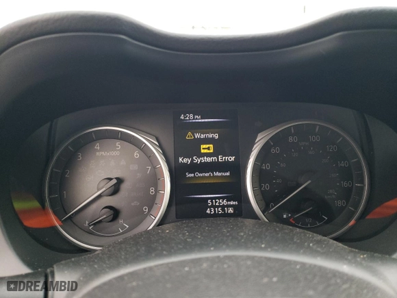 2018 Infiniti Q50 3.0t SPORT with VIN JN1EV7AR6JM443098, listed as a Copart auction lot 43480935 with NaN miles and Salvage Title. Bid and sale history available at carsss.com. Image 9.