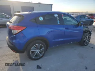 2021 Honda HR-V EX with VIN 3CZRU6H52MM745800, listed as a Copart auction lot 49078255 with 55,659 mi miles and Salvage Title. Bid and sale history available at carsss.com. Image 3.