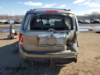 2011 Honda Pilot EX-L with VIN 5FNYF4H68BB047220, listed as a Copart auction lot 46145705 with 181,283 mi miles and Salvage Title. Bid and sale history available at carsss.com. Image 6.
