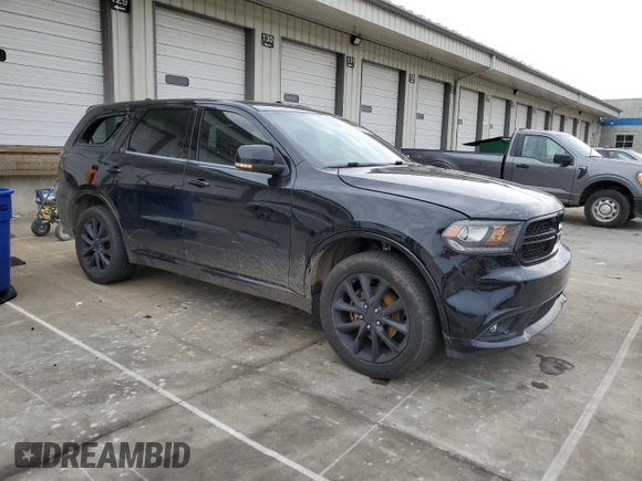 2017 Dodge Durango GT with VIN 1C4RDJDG7HC686220, listed as a Copart auction lot 56150175 with 202,082 mi miles and Salvage title. Bid and sale history available at DreamBid. Image 4.