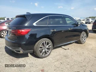 2020 Acura MDX Technology with VIN 5J8YD3H59LL018154, listed as a Copart auction lot 55801495 with 115,411 mi miles and Non Repairable. Bid and sale history available at carsss.com. Image 3.