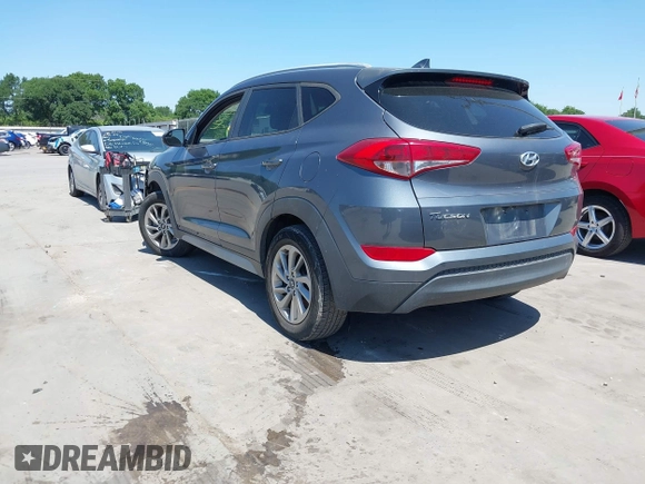 2018 Hyundai Tucson SEL with VIN KM8J33A41JU692662, listed as a IAAI auction lot 41981241 with 134,868 mi miles. Bid and sale history available at carsss.com. Image 3.