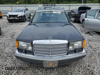 1987 Mercedes-Benz 420 with VIN WDBCA35D6HA331483, listed as a Copart auction lot 71795554 with 126,557 mi miles and Clean Title. Bid and sale history available at carsss.com. Image 5.